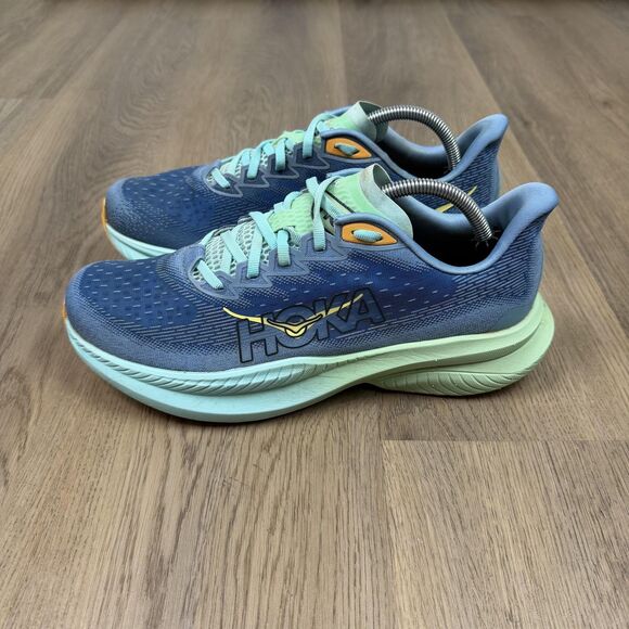 Hoka One One Mach 6 Shoes Mens Size 10 Blue Mesh Running Sneakers 1147790 DDW main image 6